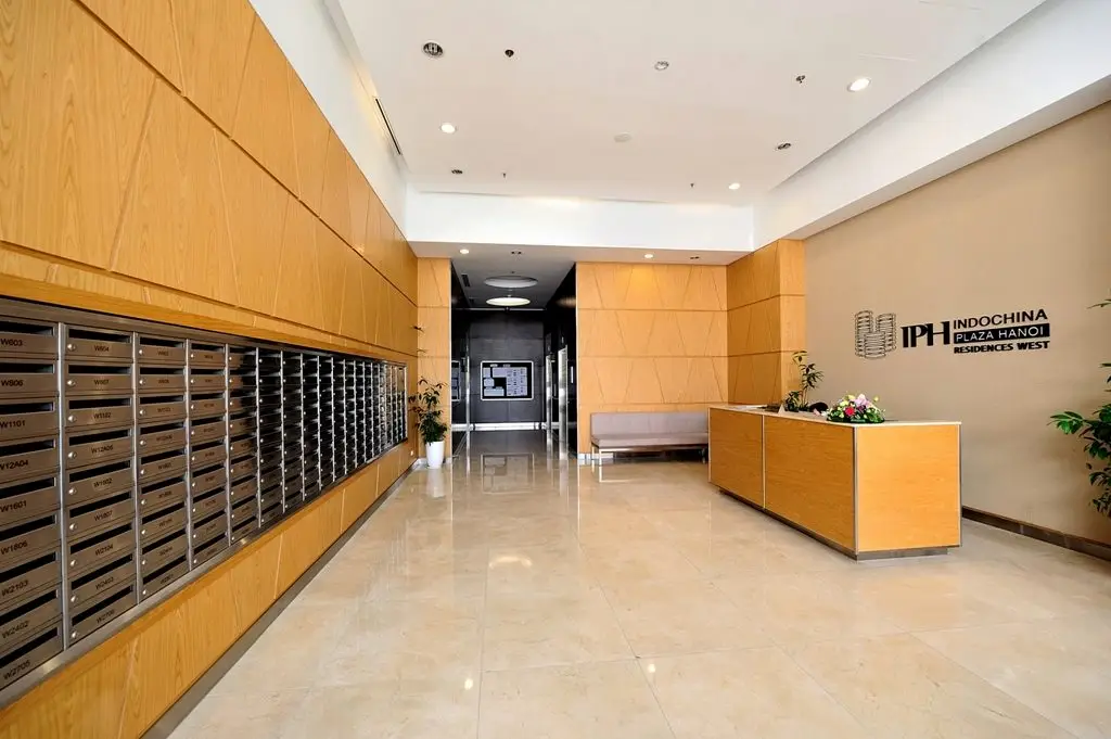 Rooftop swimming pool area at IPH Indochina