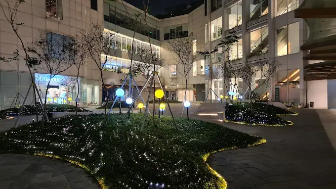 Interior of a luxury apartment bedroom at IPH Indochina