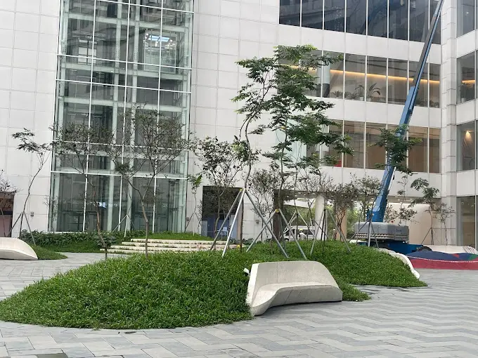 Bedroom interior showcasing furnishings